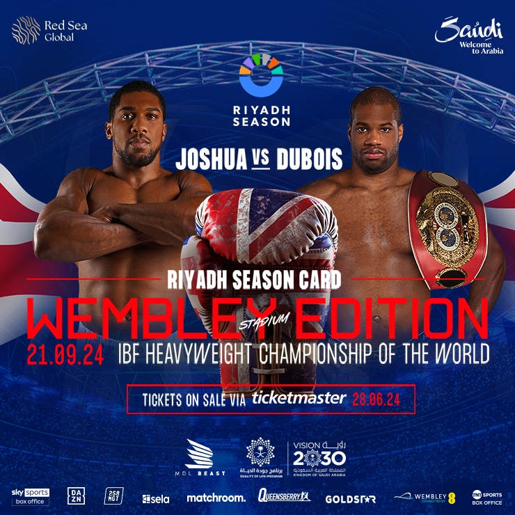 Joshua v Dubois - Riyadh Season Card Wembley Edition