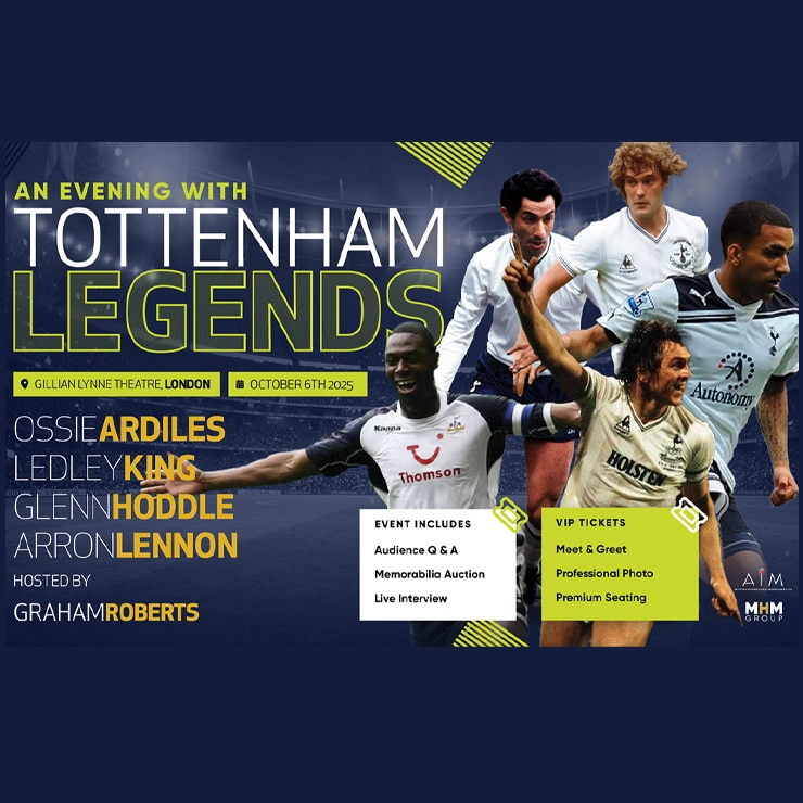 An Evening with Tottenham Legends