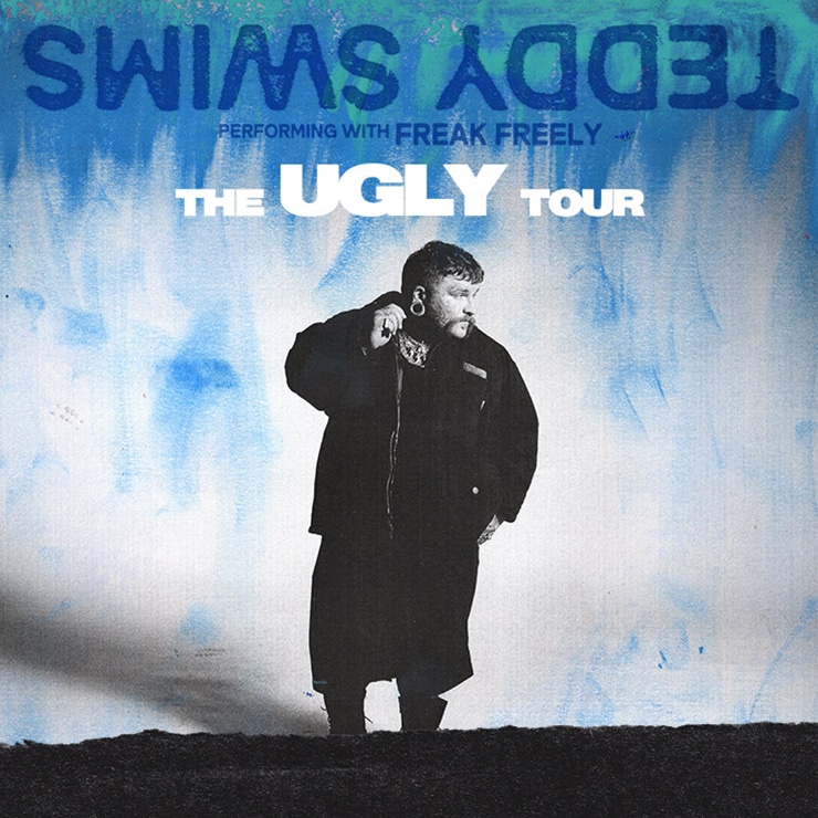 Tour poster for Teddy Swims' "The Ugly Tour"