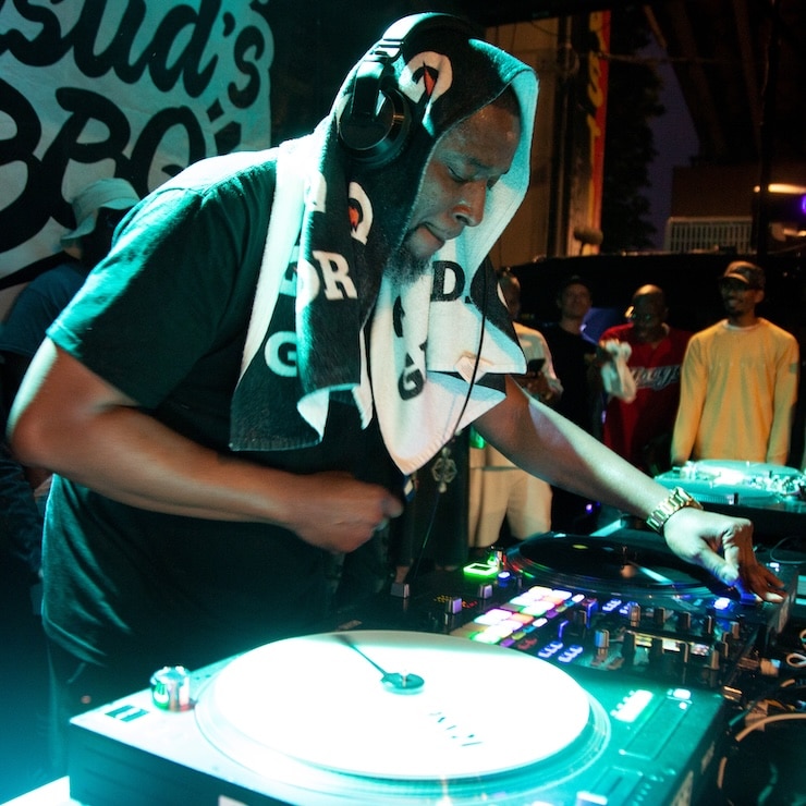 9th Wonder performs during Bastid's BBQ 2025 at The Bentway on July 26, 2025 in Toronto, Ontario. (Photo by Isaiah Trickey/FilmMagic)