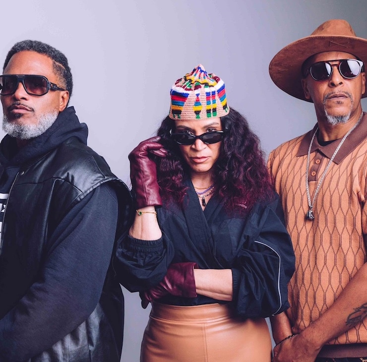 Press shot of Digable Planets taken in 2026