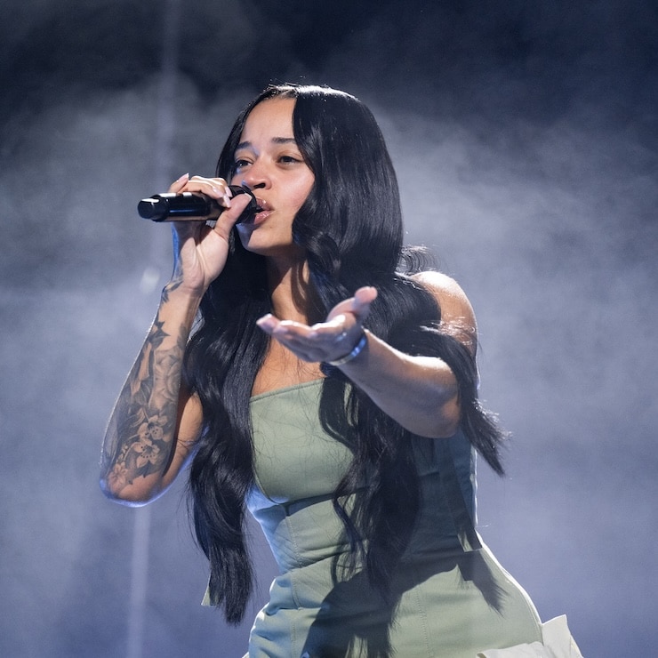 Ella Mai performs at Bill Graham Civic Auditorium on July 18, 2026 in San Francisco, California. (Photo by Dana Jacobs/Getty Images)
